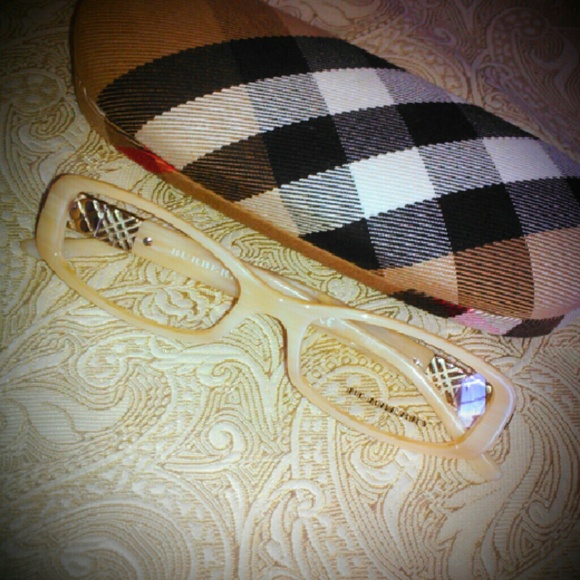 Burberry Ivory Eyeglasses Frames  B 2062 - Picture 5 of 8